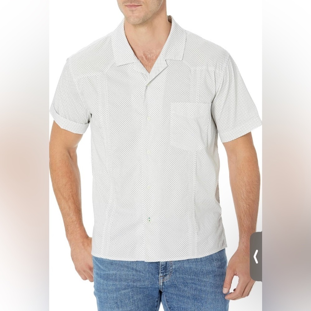 Blank NYC Men’s Happy to see ME Short Sleeve Shirt NWT Sz M